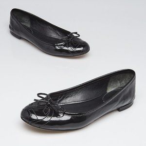 Black Patent Gucci Flats